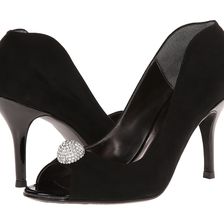 J. Renee Genette Black Suede/Patent