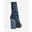 Incaltaminte Femei CheapChic Sweet Tooth Bootie Navy