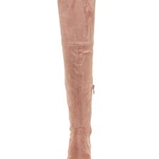 Incaltaminte Femei Catherine Catherine Malandrino Morcha Faux Fur Lined Over-The-Knee Boot Nude