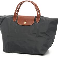 Longchamp Medium Le Pliage Handbag GRIGIO SCURO