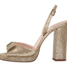 Incaltaminte Femei Kate Spade New York Briana Gold Starlight Fabric