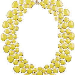 Eye Candy Los Angeles Collar My Neck Statement Necklace GOLD