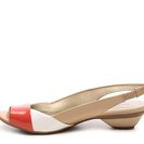 Incaltaminte Femei AK Anne Klein AK Layth Patent Sandal CoralWhiteNude