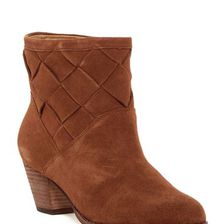 Incaltaminte Femei Corso Como Bedford Woven Ankle Boot Tobacco Suede