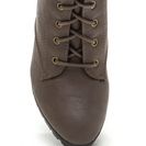 Incaltaminte Femei CheapChic Cool Combat Lace-up Lug Booties Taupe