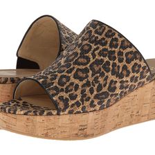 Stuart Weitzman Muletrain Caramel Leo Raffia