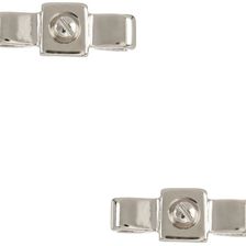 Marc by Marc Jacobs Bow Tie Stud Earrings ARGENTO