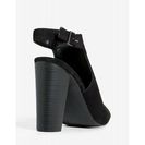 Incaltaminte Femei CheapChic Gala Boot Camp Bootie Black