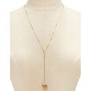 Bijuterii Femei Forever21 Faux Crystal Drop Necklace Gold