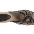 Incaltaminte Femei Johnston Murphy Ainsley Draped Slide Pewter Metallic