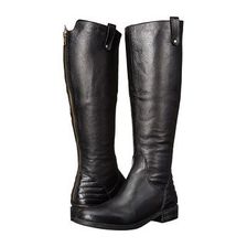 Incaltaminte Femei Steve Madden Arriesw ndash Wide Calf Black Leather