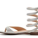 Incaltaminte Femei GC Shoes Slinky Flat Sandal Silver