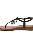 Incaltaminte Femei CARLOS by Carlos Santana Tonalea Wedge Sandal Black