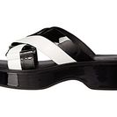 Incaltaminte Femei Michael Kors Margeaux Runway Optic WhiteBlack Smooth CalfPatent