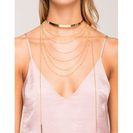 Bijuterii Femei CheapChic Metal Choker And Layer Necklace 2pc Set Met Gold
