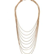 Bijuterii Femei Forever21 Layered Chain Necklace Gold