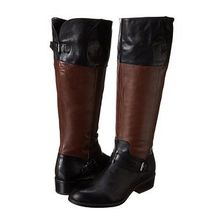 Incaltaminte Femei LAUREN Ralph Lauren Maritza Wide Calf BlackDark Brown