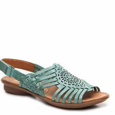 Incaltaminte Femei Naturalizer Wendy Flat Sandal Turquoise