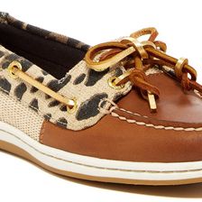 Sperry Top-Sider Firefish Leopard Boat Shoe TAN LEOPAR
