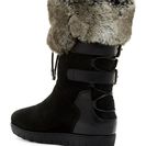 Incaltaminte Femei Aquatalia Westley Faux Fur Cuffed Mid Boot - Weatherproof BLACK