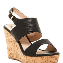 Incaltaminte Femei Elegant Footwear Electra Wedge Sandal BLACK