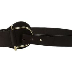 Accesorii Femei Michael Kors 50mm Tapered Leather Belt with Barrel D-Ring Buckle Chocolate