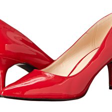 Nine West Margot Red Patent Synthetic