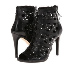 Stuart Weitzman Cagey Black Butter Calf