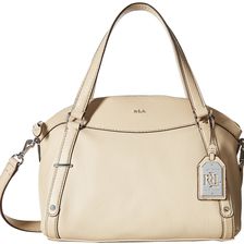 Ralph Lauren Grafton Falan Satchel Straw