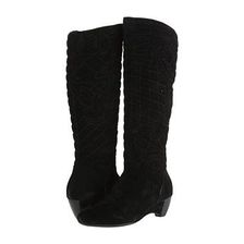 Incaltaminte Femei J Renee Warri Black Suede