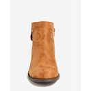 Incaltaminte Femei CheapChic Lay Low Bootie Cognac