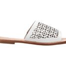 Incaltaminte Femei Soludos Slide Sandal White Leather