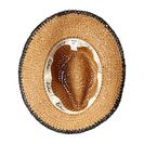 Accesorii Femei Echo Design Crocheted Straw Hat Black