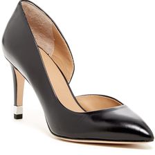 Marc by Marc Jacobs Half d'Orsay Pump BLACK