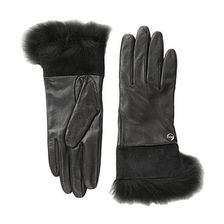 Accesorii Femei UGG Quinn Glove with Toscana Trim Black M