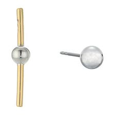 Bijuterii Femei Rebecca Minkoff Two-Tone ClimberStud Mismatch Earrings GoldRhodium