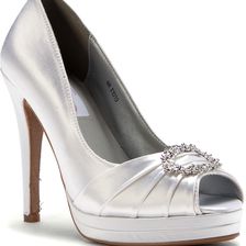 Dyeables Gianna White Satin