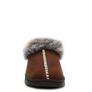 Incaltaminte Femei Dearfoams Scuff Slipper Dark Brown