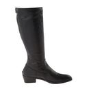 Incaltaminte Femei Frye Ruby Zip Tall Black Smooth Vintage Leather