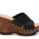 Incaltaminte Femei Callisto of California Cinamon Wedge Sandal Black