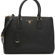 Prada Saffiano Lux Galleria Bag NERO