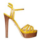 Incaltaminte Femei Sergio Rossi Paloma Sunshine Patent Wood