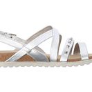 Incaltaminte Femei ECCO Dagmar Cross Sandal Light Silver