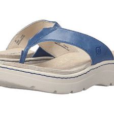 Incaltaminte Femei Born Bermuda Sea Blue Full Grain Leather