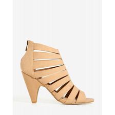 Incaltaminte Femei CheapChic On The Edge Bootie Nude