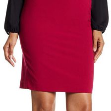 Nine West Woven Pencil Skirt RUBY PINK