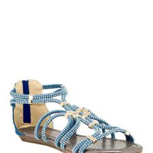 Incaltaminte Femei LILIANA Bianca Embellished Sandal DENIM