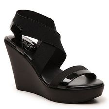 Incaltaminte Femei Charles by Charles David Pert Wedge Sandal Black