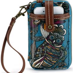 Sakroots Artist Circle Smartphone Wristlet Lagoon Spirit Desert