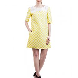 Rochie multicolora, Mint color block dress, Amelie Suri